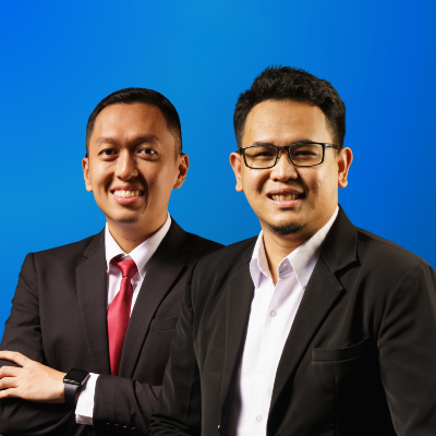 Dr. drg. Bramasto Purbo Sejati, Sp.B.M.Mf.,Subsp.Tr.Mf.S.Tm. & Dr. drg. Ananto Ali Alhasyimi, MDSc, Sp.Ort, Subsp.DDTK(K)